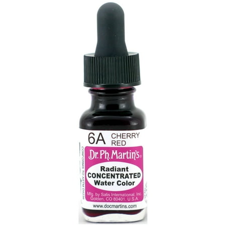 UPC: 0090385406108 | Dr. Ph. Martin s Radiant Concentrated Water Color  0.5 oz  Cherry Red (6A)