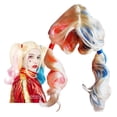 thumbnail image 1 of Disfraz de cosplay de Harley Quinn de peluca para mujeres y niñas, 1 of 1