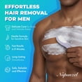thumbnail image 2 of RAGUPEL Hair Removal Cream for Men: Sensitive Depilatory Cream for Body, Legs, Chest, Underarms, Intimate Areas - Vitamin E - Painless, Soothing, Easy Hair Remover, 2 of 7