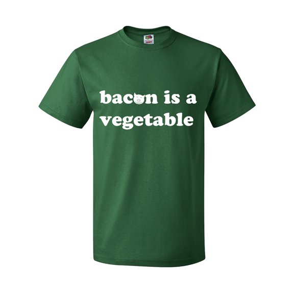 Inktastic Bacon is a Vegetable T-Shirt