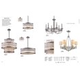thumbnail image 4 of Elk Lighting Braxton Contemporary 3-Light Pendant in Polished Nickel, 4 of 5