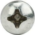 thumbnail image 4 of #0 x 5/16" Pan Head Sheet Metal Screws, Stainless Steel 18-8, Full Thread, Bright Finish, Self-Tapping, Quantity 25 By Fastenere, 4 of 6