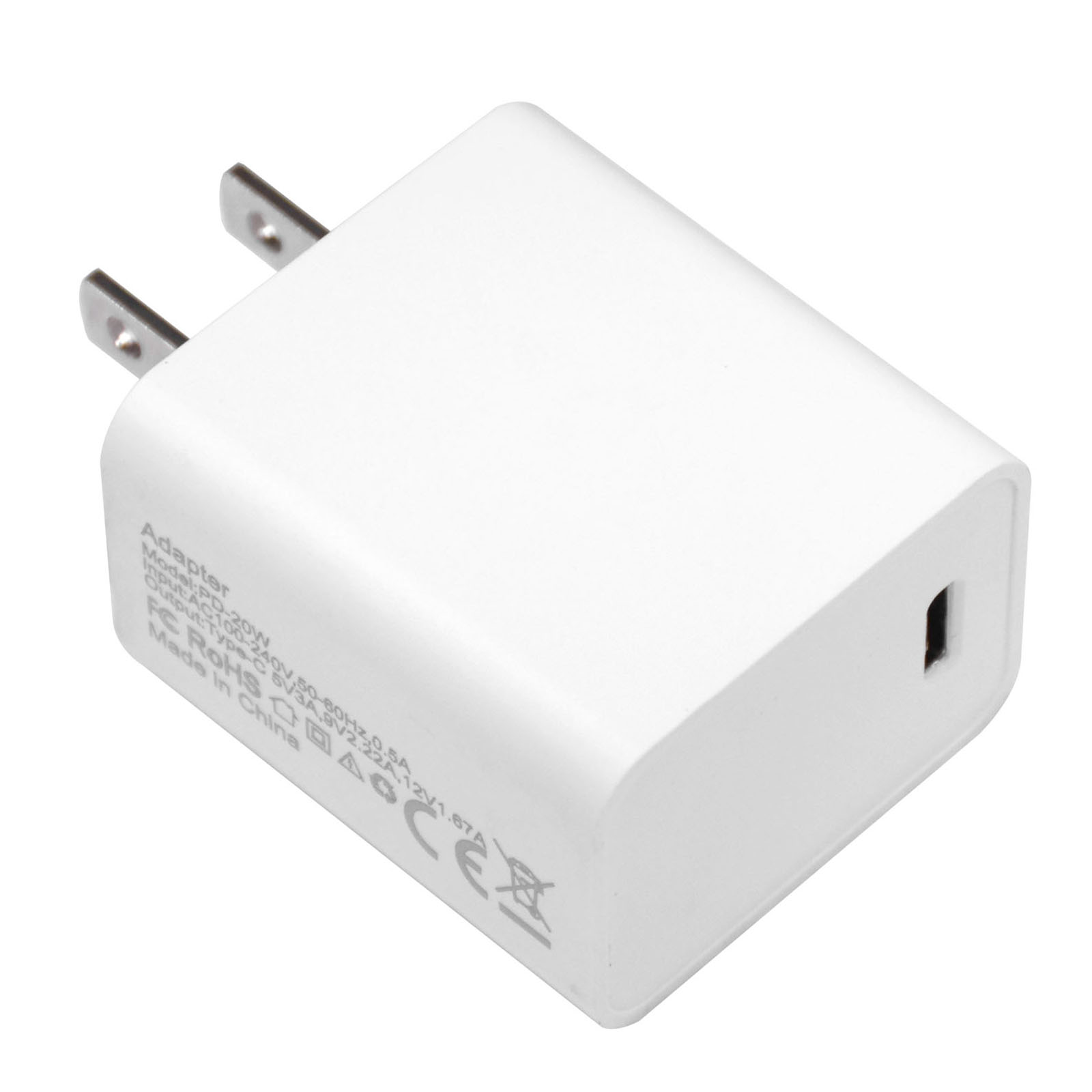 Charging Power Adapter AU/EU/UK/US Plug 20W USB C Type C Fasd Charger