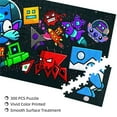 thumbnail image 3 of World Geometry Dash 300 Piece Jigsaw Puzzle For Families Challenging Picture Puzzles Game For Gift Art Home Decor, 3 of 9
