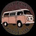 thumbnail image 2 of Men's Outer Banks Pogue Life Kombi Van Graphic Tee Black Small, 2 of 5