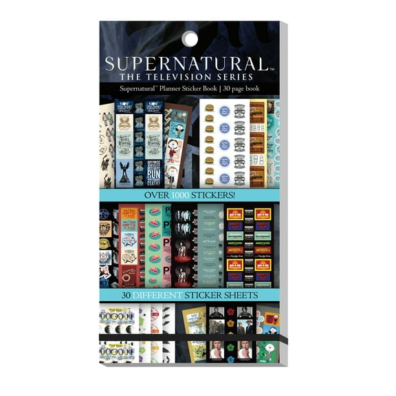 Conquest Journals Supernatural Planner Sticker Book