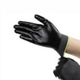 thumbnail image 6 of SENRISE Nylon Working Gloves Anti Slip Palm Fingers Gloves Universal for Man and Women S/M/L Black, 6 of 8