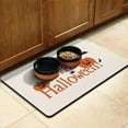 thumbnail image 3 of Pumpkin Skull Bat Spider Dog Mat for Food and Water Happy Halloween Pumpkin Ghost Absobing Durable 17x30 Inch Dog Bowl Mat Pet Feeding Mat Dog Water Bowl Mat for Messy Drinker, 3 of 7