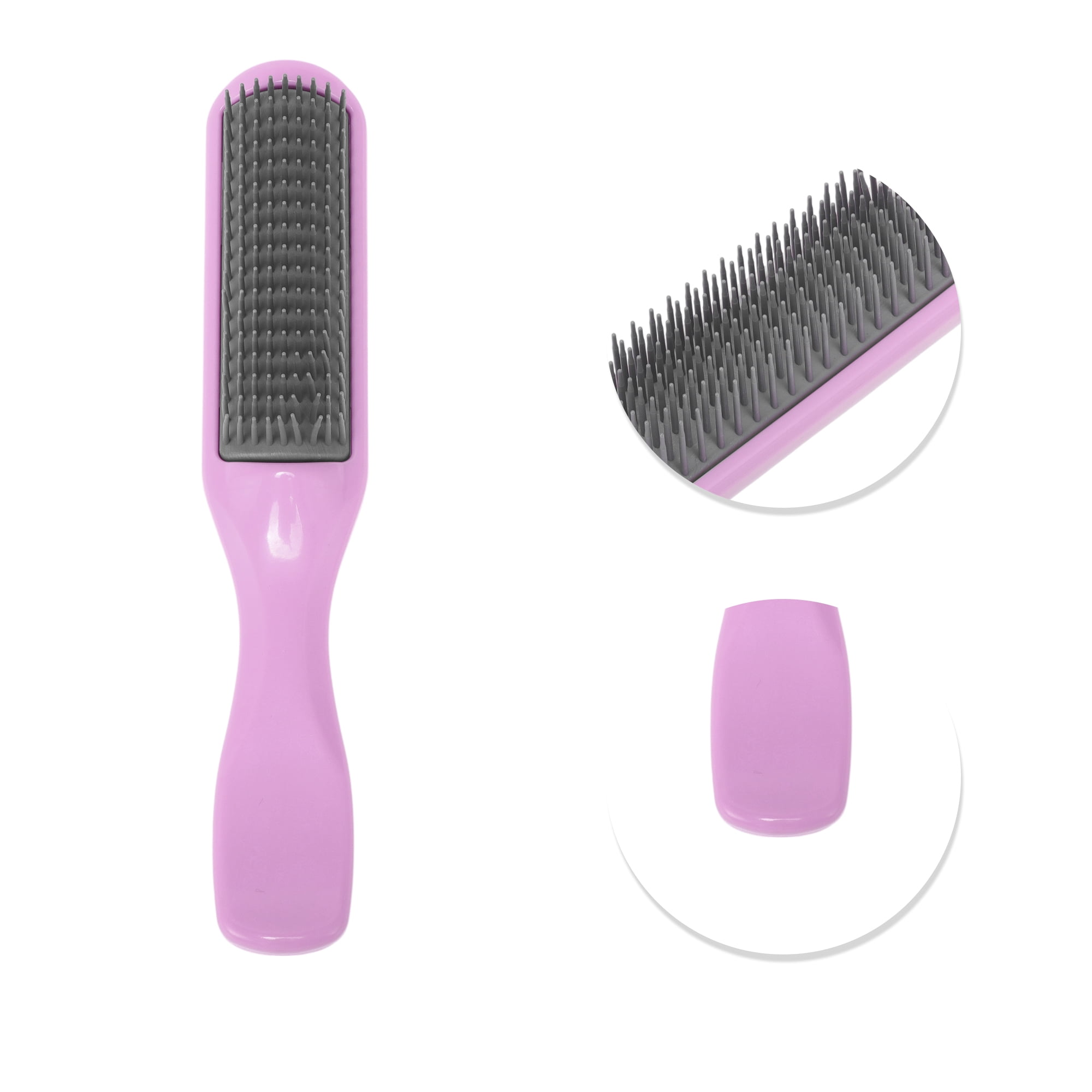 Unique Bargains 1 Pc Women Durable Hair Styling Nine-Row Comb for All Hair Types Purple