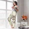 thumbnail image 6 of Picia Wild West Desert With Cowboys Womens Soft Woven Cotton Elastic Waistband Sleep Pajama Pant Lounge Sleep Pant With Pockets And Drawstring-Large, 6 of 9