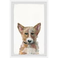 thumbnail image 3 of Corgi Painting Print - Suburban Home Decor - Framed Wall Art - Dog Lover Gift - Modern Canvas Picture, 3 of 6