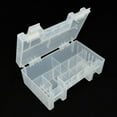 thumbnail image 7 of Miyuadkai Storage Containers Battery Case Cover Aa/Aaa Clear Box Holder Hard Storage Housekeeping & Organizers White, 7 of 7