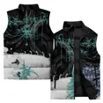 thumbnail image 2 of Chaleco fresco para hombre, cómodo y cálido, moderno, estampado de moda, chalecos para hombre, personalidad versátil, ropa deportiva de ocio para hombre, 2 of 4