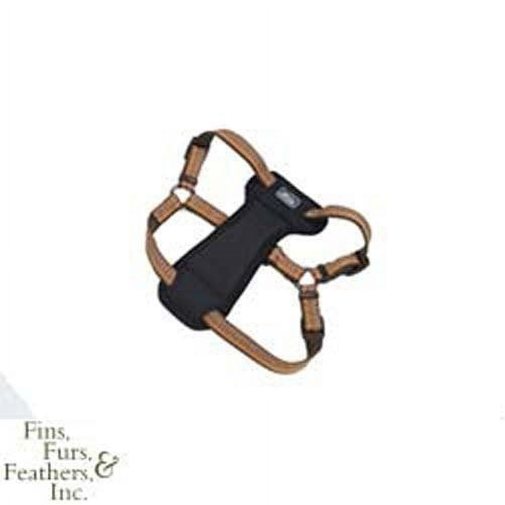 K9 Explorer Reflective Adjustable Padded Dog Harness - Campfire Orange Fits 26\"-38\" Girth