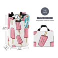 thumbnail image 2 of Yayeee Freestanding Laundry Hamper with Handle Collapsible Large Storage Basket for Clothes, Pink Ice Cream, 2 of 7