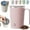 Pink, variant on 2026 New Automatic Magnetic Stirring Coffee Mug, Rechargeable Automatic Coffee Mug with Temperature Battery LCD, Smart Coffee Cup for Office Home (Green)