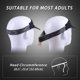 thumbnail image 4 of Visera para hombre y mujer, Bandana para el sol, transpirable, suave, elástica, visera para deportes, tenis, Golf, maratón, protección UV al aire libre, 4 of 5