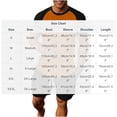 thumbnail image 3 of Miluxas Men's 2 Piece Outfits Summer Vacation Beach Color Block Short Sleeve T Shirt and Short Sets Tracksuit Yellow M(M), 3 of 9