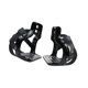 thumbnail image 4 of Estribos para montar a caballo antideslizantes, ligeros, resistentes, de aluminio profesional. Negro, 4 of 9