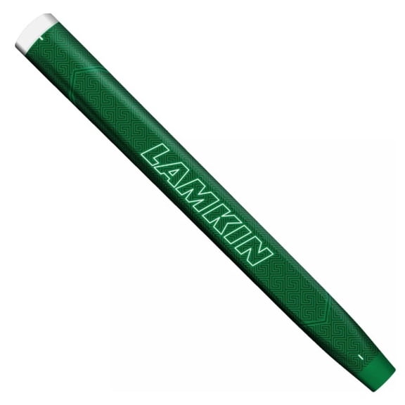 Lamkin SINK FIT Deep Etched Putter Grip (Green/White, 10") Golf NEW