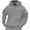 Gray, variant on Yanghang Hoodies Men Casual Fashion Solid Pullover Long Sleeve Hoodie With Pocket Sweatshirts