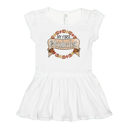 

Inktastic My First Oktoberfest Girls Baby Dress
