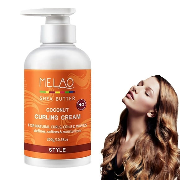 TopLLC Hair Care Products Long-lasting Styling Moroccan Volume Moisturizing Elasticity Moroccan Hydrating Styling Cream Elastin For Dry Damaged Bounce Curl Hair Care 300g a Cream