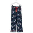 thumbnail image 3 of Vera Bradley Women's Christmas Holiday 100% Cotton Flannel 2 Piece Pajama Set, Snow Globe Motifs, 3 of 6
