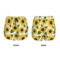 thumbnail image 3 of Salouo Sunflowers Print Women's 2 in 1 Running Shorts Double-Layer Shorts Athletic Workout Gym Yoga Shorts Running Shorts for Women-XX-Large, 3 of 7