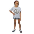 thumbnail image 4 of Woodstock Girls Floral Peace Cotton T-Shirt, 4 of 5