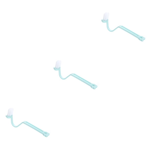 Naiovety Cepillo de limpieza en forma de S de alta con gancho, cepillos de baño de pelo suave, cepillo de limpieza para baño, herramientas de Type2 NO2 Naiovety CBP035344