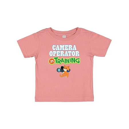 

Inktastic Future Camera Operator in Training Gift Baby Boy or Baby Girl T-Shirt