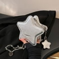 thumbnail image 3 of Jiibva Cute Five Point Star Shape Shoulder Bag Crossbody Bag Y2K Kawaii Messenger Bag Cartoon Chain Bag Woman Purse Leisure Shopping Bag, 3 of 7