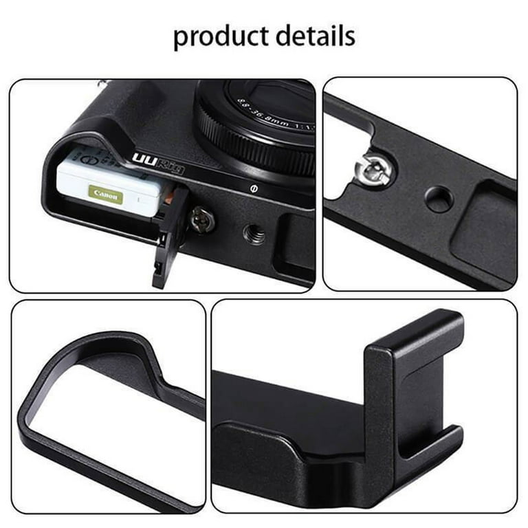 Ulanzi UURig R016 L-Plate Cold Shoe Mount for Canon G7X Mark III