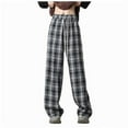 thumbnail image 4 of UAMVSH Plus Size Wide Leg Pants for Men Fashion Vintage Classic Printed Graphic Lounge Pants with Pockets Loose Fit Streetwear Pants(Large,Navy 3), 4 of 4