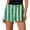 Green, variant on Womens Shorts 2025 Summer Loose Fit Striped Lightweight Wear Outings Relaxing Casual Jean Shorts S-XL