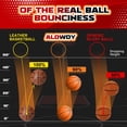 thumbnail image 4 of Basketball ALDWDY Silent, tamaño 7 (29,5 cm), espuma de poliuretano sin aire para interiores, 4 of 7