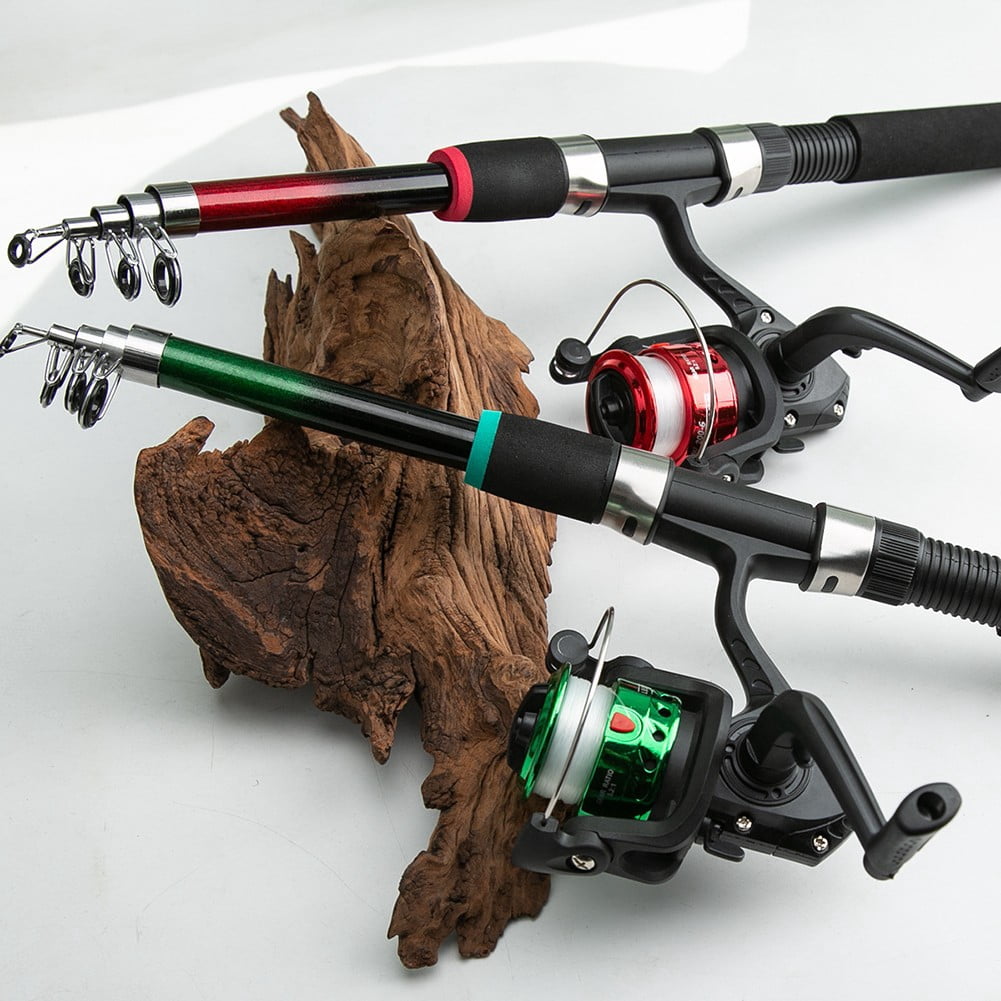 CENL Outdoor Fishing Starter Set - Fishing Rod + Fishing Reel + Fishing Tackle Box