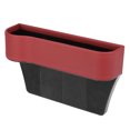 thumbnail image 1 of Coche Asiento Hueco Almacenamiento Caja Organizar PU Cuero Conductor Lado Rojo, 1 of 7