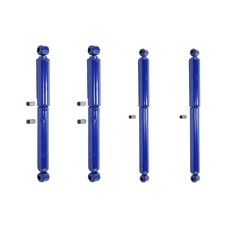 Monroe Front Rear Set Shock Absorber 4pcs fits 1946-1950 Willys 4-63 Pickup T054