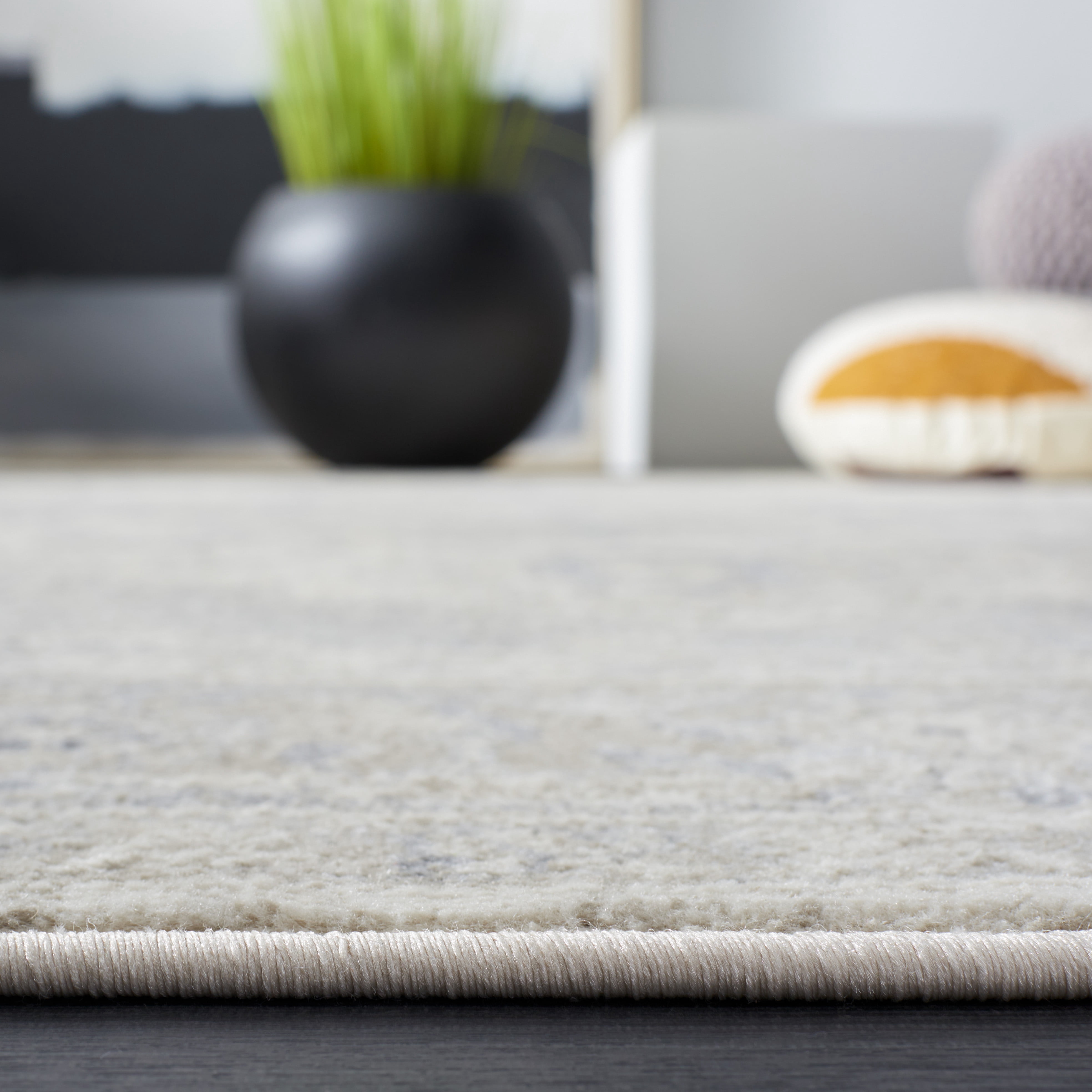 SAFAVIEH Brentwood Dimas Oriental Area Rug, Ivory/Gray, 9' x 12'
