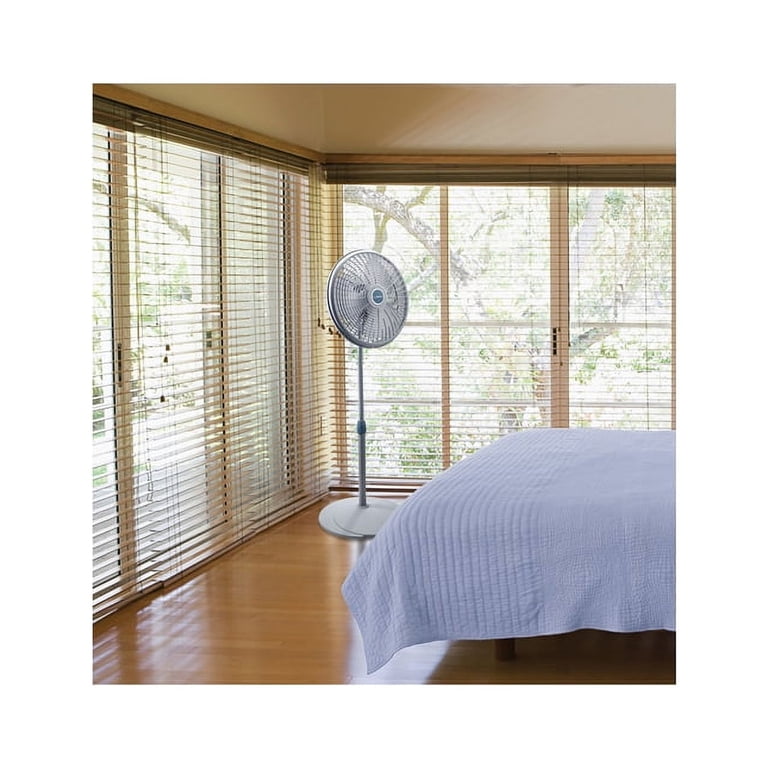 Lasko 16 Oscillating Performance Pedestal Fan with 3 Speeds, 2526, White -  Walmart.com