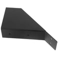 thumbnail image 5 of HONMEET Black Metal 45-Degree Angle Bracket Support for Pergolas Patios, Heavy Duty Iron Corner Brace, 5 of 9
