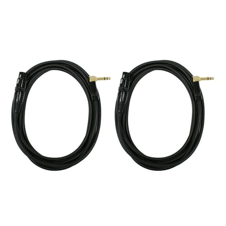 Female Xlr Right Angle - Audio2000's E20125P2 25 Feet 1/4