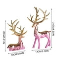thumbnail image 2 of Deer Wine Cabinet Ornaments Home Living Room Room TV Cabinet Decoration Deer Ornaments, 2 of 2