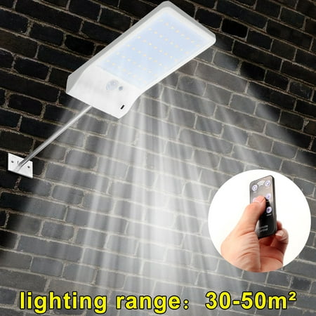 48 Led Solar Lights Outdoor With Mounting Pole Ip65 Waterproof 48 Led Solar Lights Outdoor With Mounting Pole Ip65 Waterproof Light Motion Sensor Wall