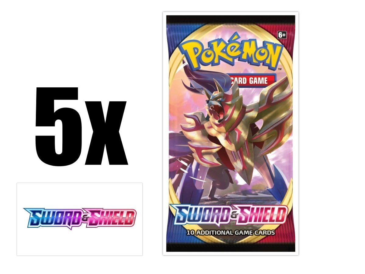 4 Sword Shield Booster Pack Lot Factory Sealed From Box Pokemon Cards Value Toys Hobbies Pokemon Sealed Booster Packs 4 Sword Shield Booster Pack Lot Factory Sealed From Box Pokemon Cards Value Toys Hobbies Pokemon Sealed Booster Packs