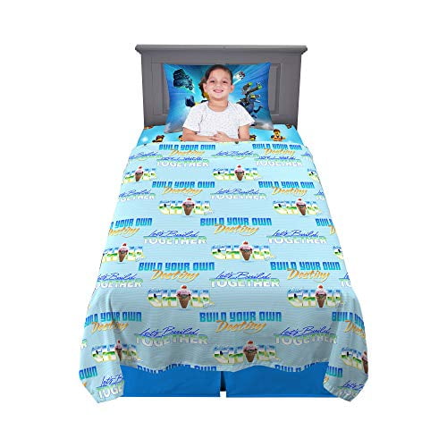 Franco Kids Bedding Super Soft Sheet Set, 3 Piece Twin Size, Lego Movie 2