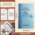 thumbnail image 3 of WMGHA ‌Concert Memorabilia Collector's Booklet‌ - 120-Page Stub Organizer for Movie/Train Tickets, DIY Memory Photo Book Photo Scrapbook Album Kit for Wedding Family Vacation, 3 of 4