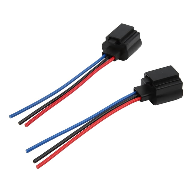 Conector Hembra De Faro, Adaptador De Cable De Nailon H13 14AWG DC 12-24V Para Bombillas Para Lámparas Para Faros
